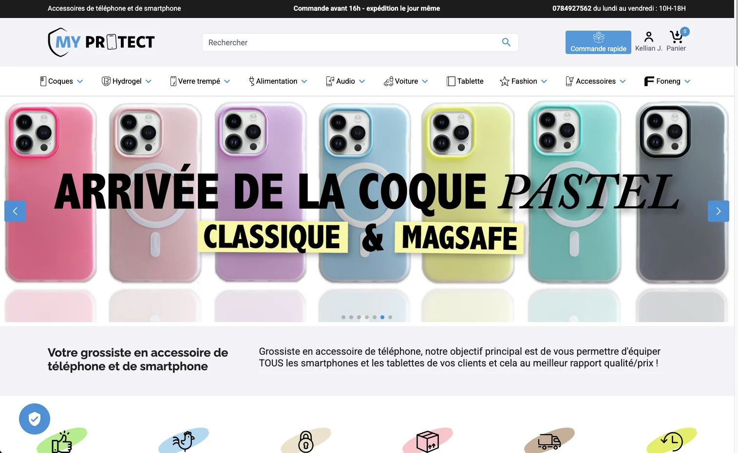 MyProtect — PrestaShop 8.2 Online-Shop
